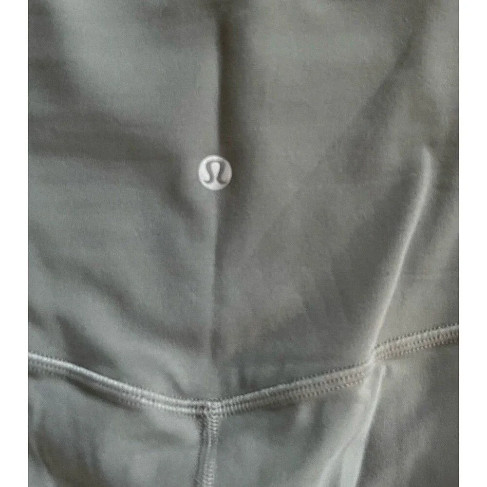 Lululemon Shorts Sage Green Yoga Shorts Women 10 inch Inseam Size 4